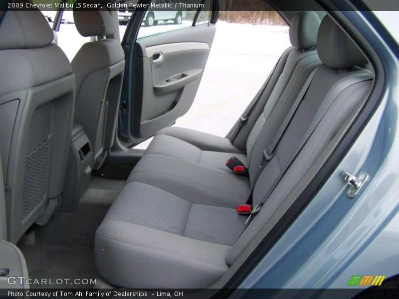 Golden Pewter Metallic / Titanium 2009 Chevrolet Malibu LS Sedan