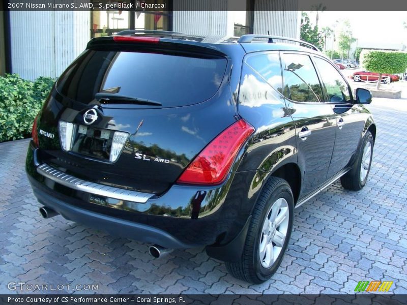 Super Black / Charcoal 2007 Nissan Murano SL AWD
