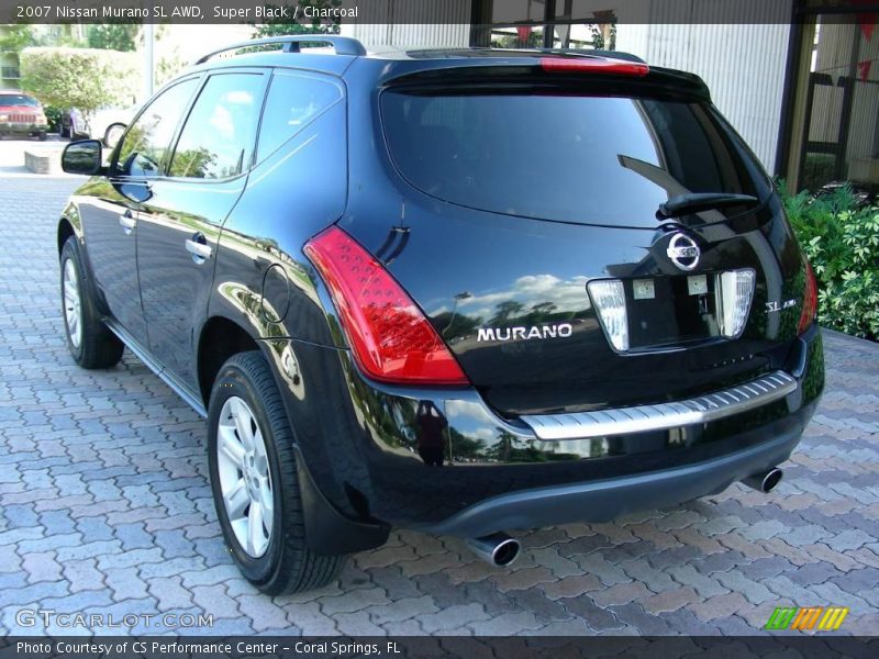 Super Black / Charcoal 2007 Nissan Murano SL AWD