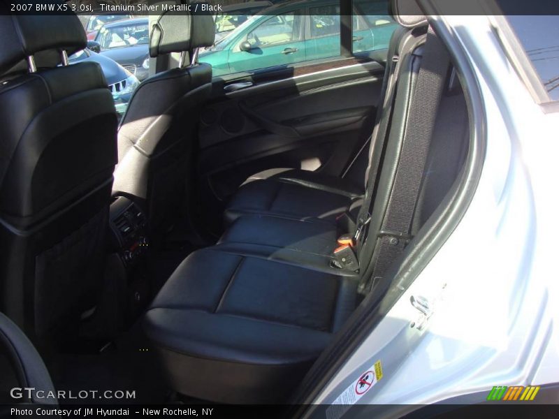 Titanium Silver Metallic / Black 2007 BMW X5 3.0si
