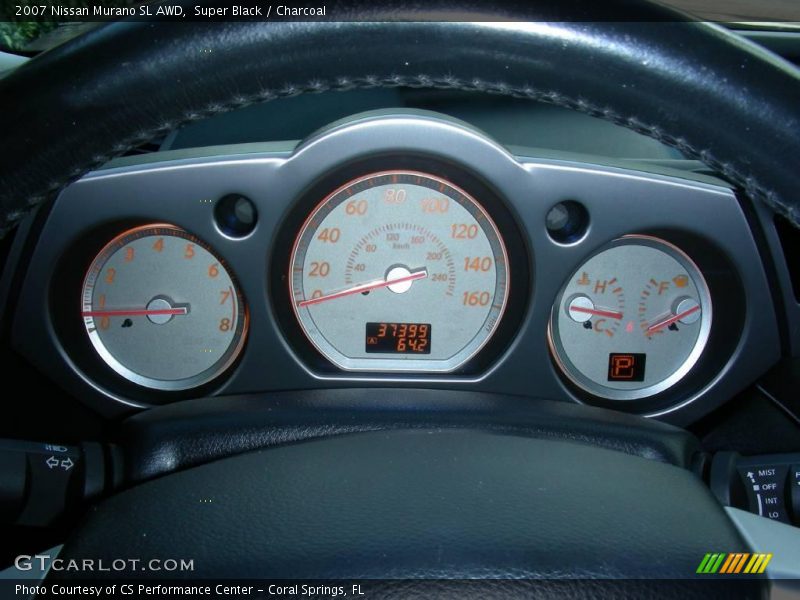 Super Black / Charcoal 2007 Nissan Murano SL AWD