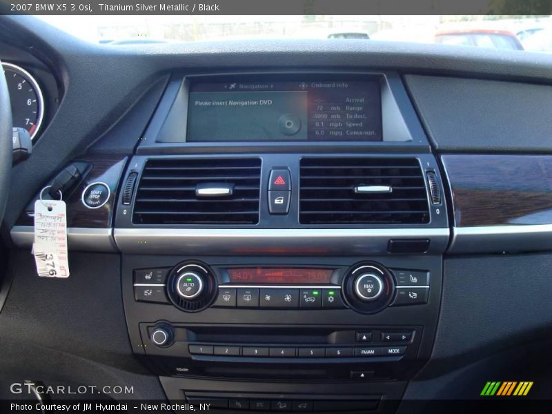 Titanium Silver Metallic / Black 2007 BMW X5 3.0si