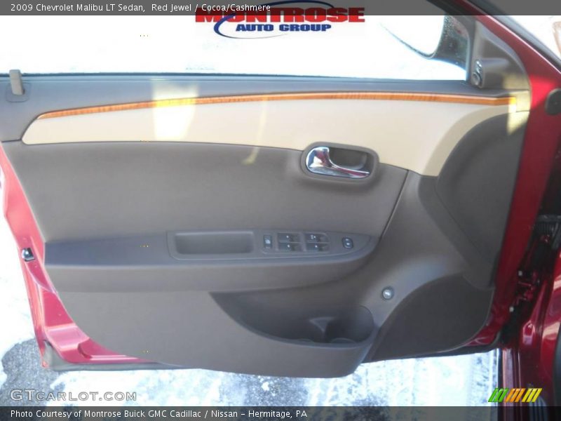 Red Jewel / Cocoa/Cashmere 2009 Chevrolet Malibu LT Sedan