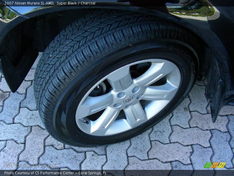 Super Black / Charcoal 2007 Nissan Murano SL AWD
