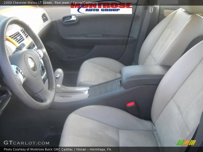 Red Jewel / Cocoa/Cashmere 2009 Chevrolet Malibu LT Sedan