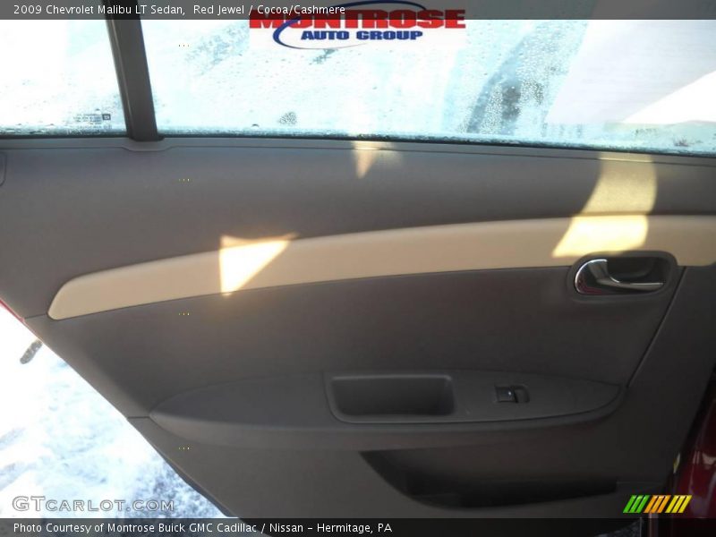 Red Jewel / Cocoa/Cashmere 2009 Chevrolet Malibu LT Sedan