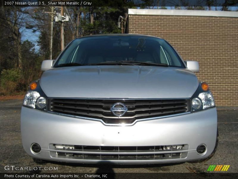 Silver Mist Metallic / Gray 2007 Nissan Quest 3.5