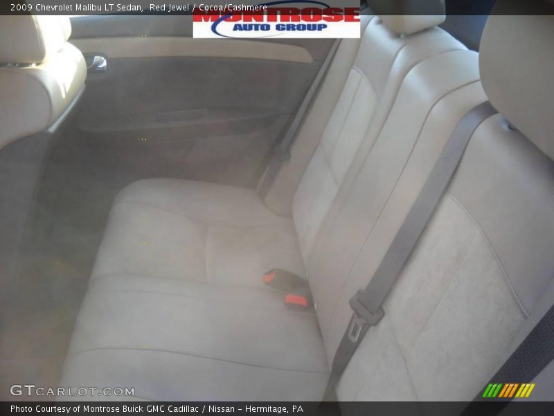 Red Jewel / Cocoa/Cashmere 2009 Chevrolet Malibu LT Sedan