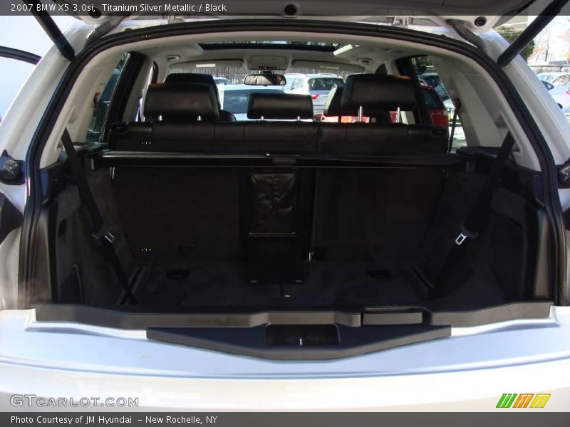 Titanium Silver Metallic / Black 2007 BMW X5 3.0si