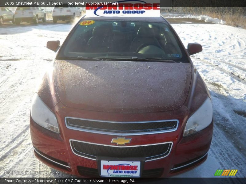 Red Jewel / Cocoa/Cashmere 2009 Chevrolet Malibu LT Sedan