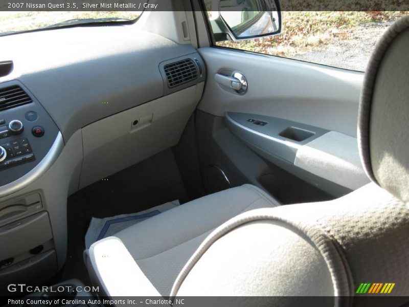 Silver Mist Metallic / Gray 2007 Nissan Quest 3.5