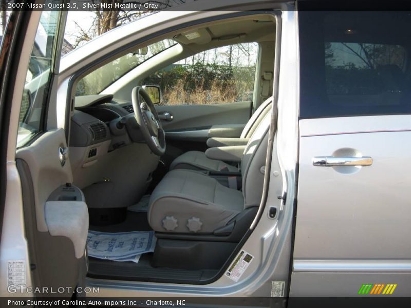 Silver Mist Metallic / Gray 2007 Nissan Quest 3.5