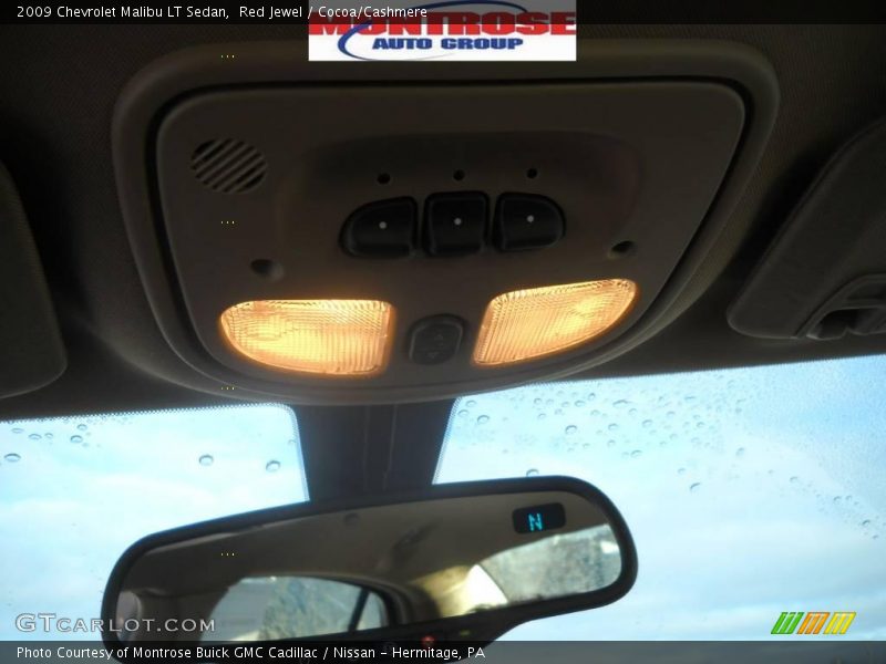 Red Jewel / Cocoa/Cashmere 2009 Chevrolet Malibu LT Sedan