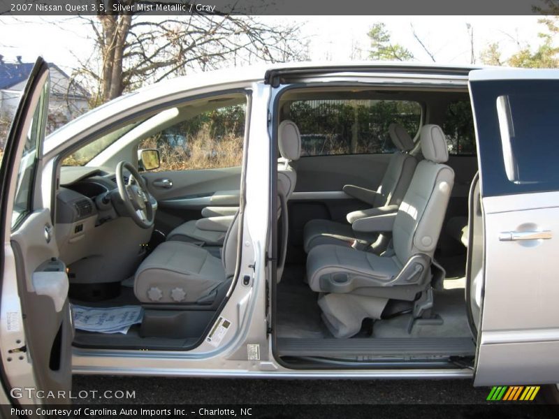 Silver Mist Metallic / Gray 2007 Nissan Quest 3.5