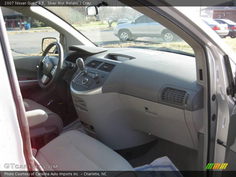 Silver Mist Metallic / Gray 2007 Nissan Quest 3.5