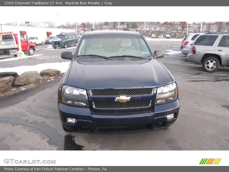 Imperial Blue Metallic / Gray 2009 Chevrolet TrailBlazer LT 4x4
