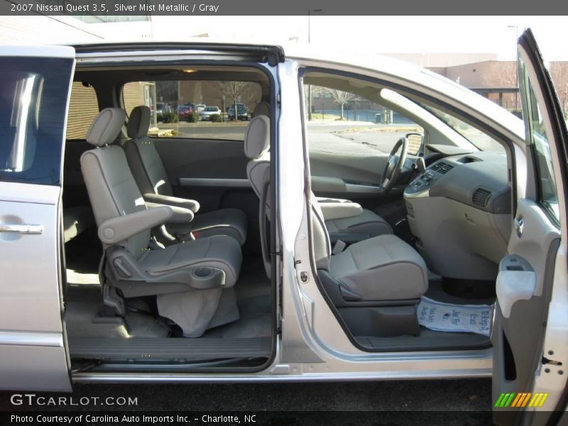 Silver Mist Metallic / Gray 2007 Nissan Quest 3.5