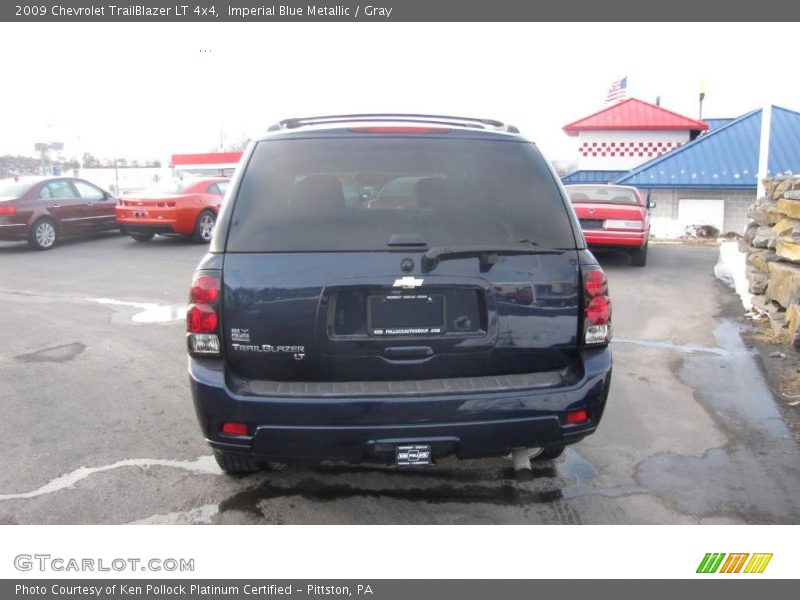 Imperial Blue Metallic / Gray 2009 Chevrolet TrailBlazer LT 4x4