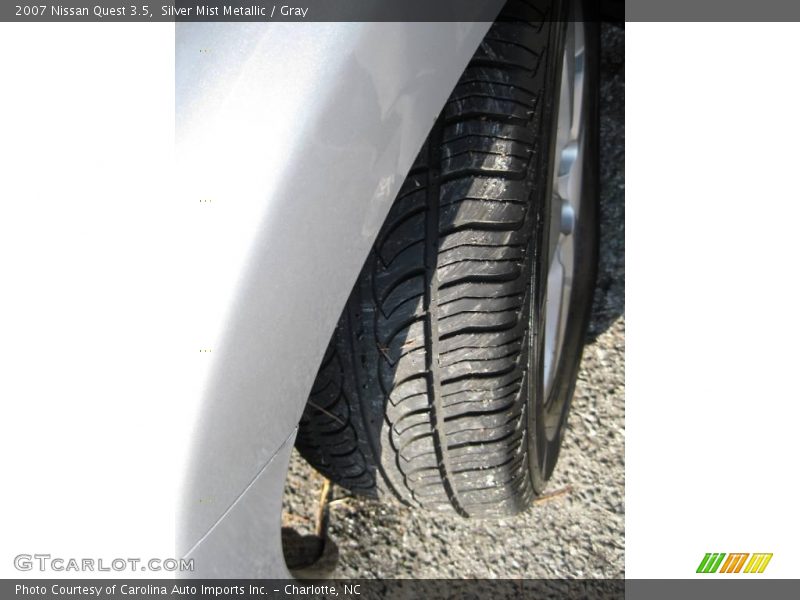 Silver Mist Metallic / Gray 2007 Nissan Quest 3.5