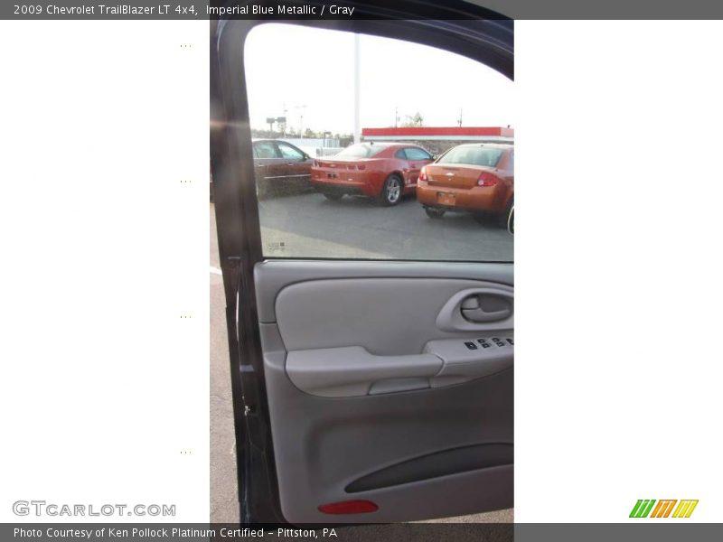Imperial Blue Metallic / Gray 2009 Chevrolet TrailBlazer LT 4x4