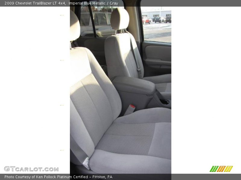 Imperial Blue Metallic / Gray 2009 Chevrolet TrailBlazer LT 4x4