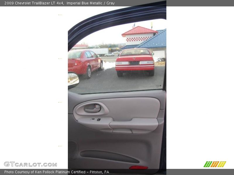 Imperial Blue Metallic / Gray 2009 Chevrolet TrailBlazer LT 4x4