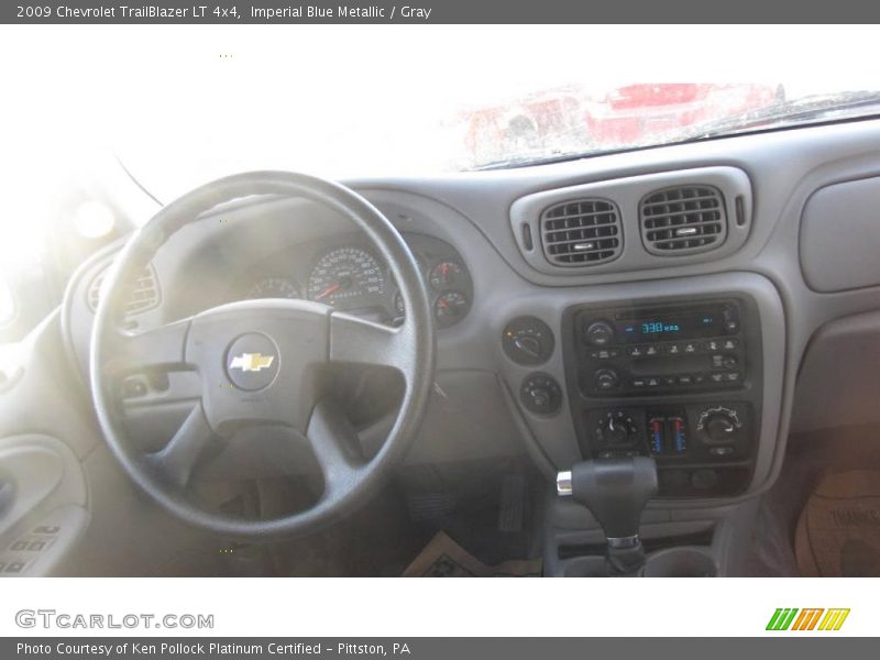 Imperial Blue Metallic / Gray 2009 Chevrolet TrailBlazer LT 4x4