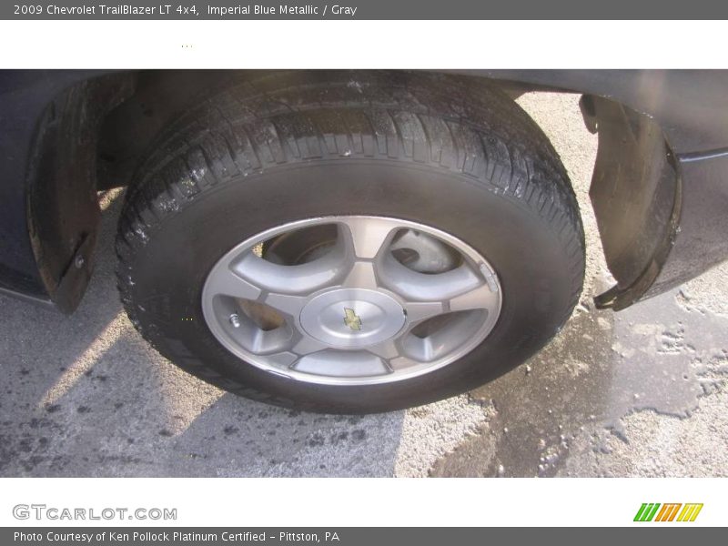 Imperial Blue Metallic / Gray 2009 Chevrolet TrailBlazer LT 4x4