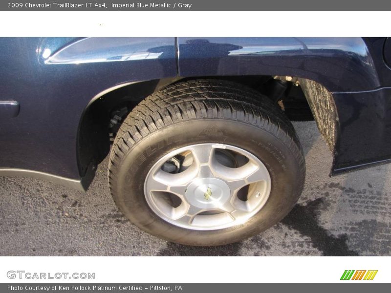 Imperial Blue Metallic / Gray 2009 Chevrolet TrailBlazer LT 4x4