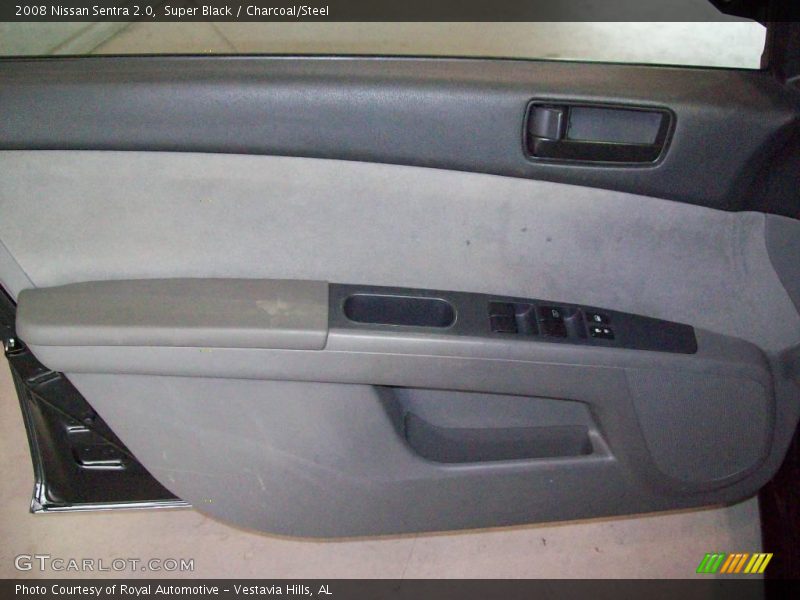 Super Black / Charcoal/Steel 2008 Nissan Sentra 2.0