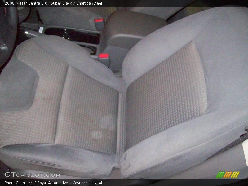 Super Black / Charcoal/Steel 2008 Nissan Sentra 2.0