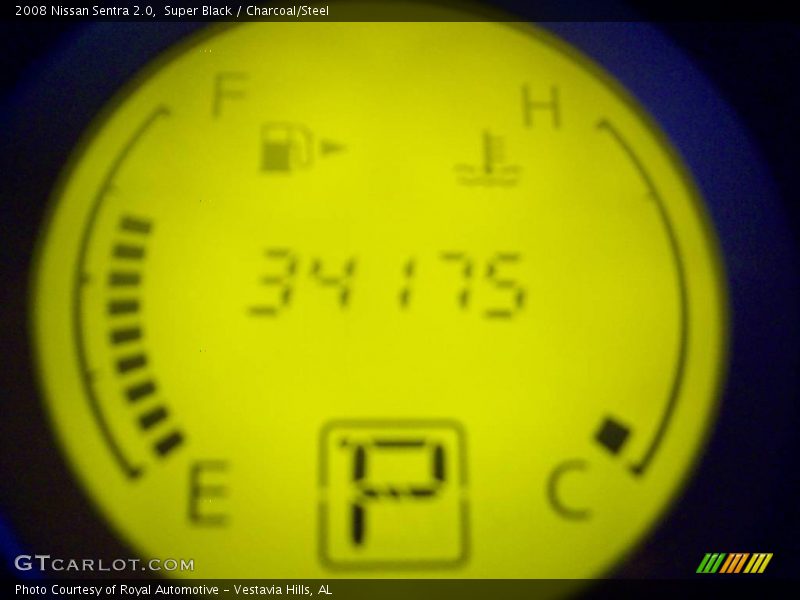 Super Black / Charcoal/Steel 2008 Nissan Sentra 2.0