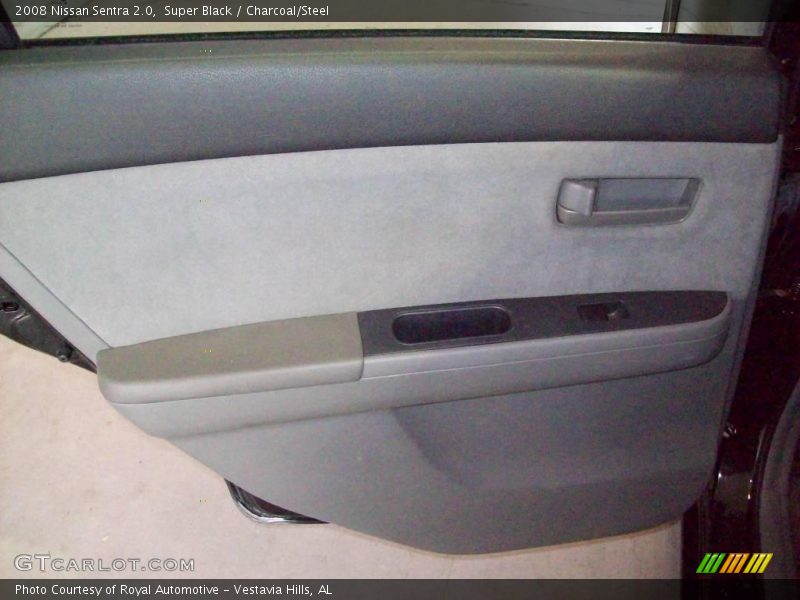 Super Black / Charcoal/Steel 2008 Nissan Sentra 2.0