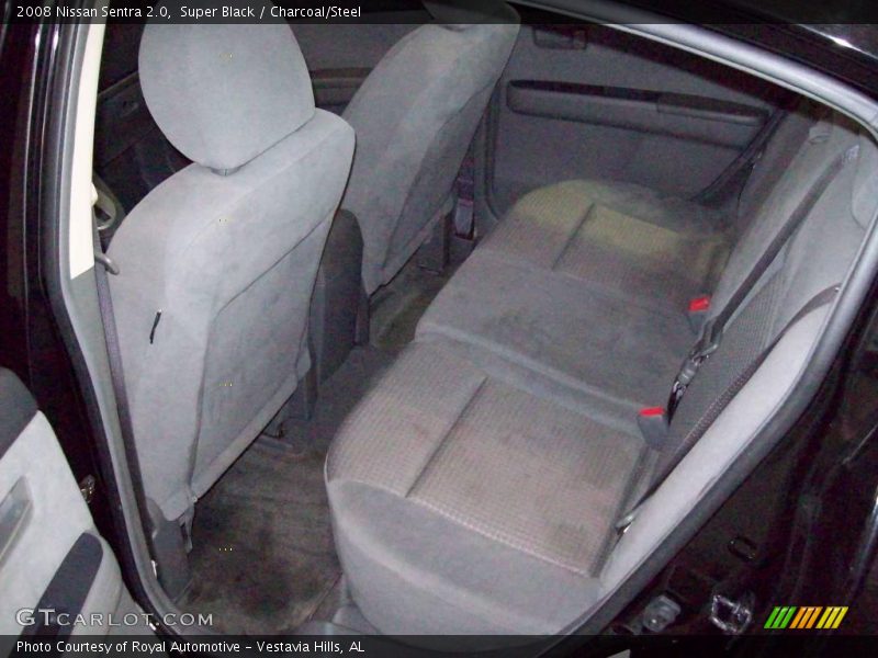 Super Black / Charcoal/Steel 2008 Nissan Sentra 2.0