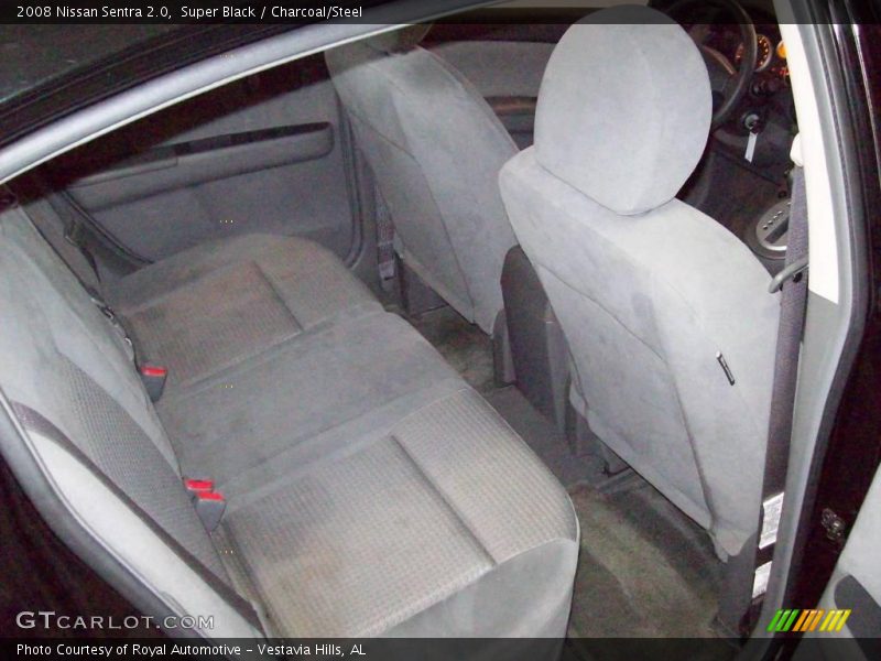 Super Black / Charcoal/Steel 2008 Nissan Sentra 2.0