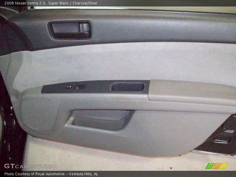 Super Black / Charcoal/Steel 2008 Nissan Sentra 2.0
