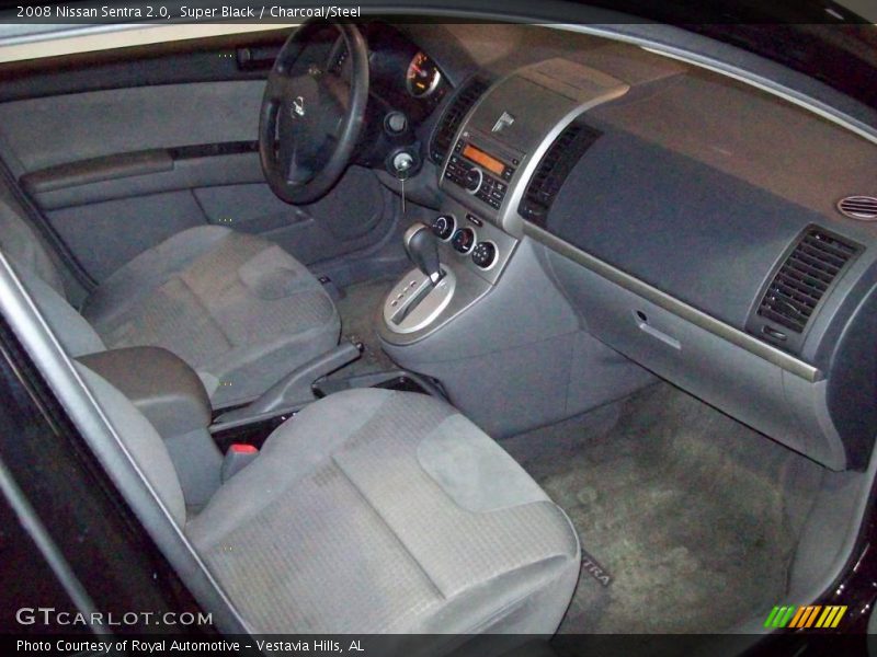 Super Black / Charcoal/Steel 2008 Nissan Sentra 2.0