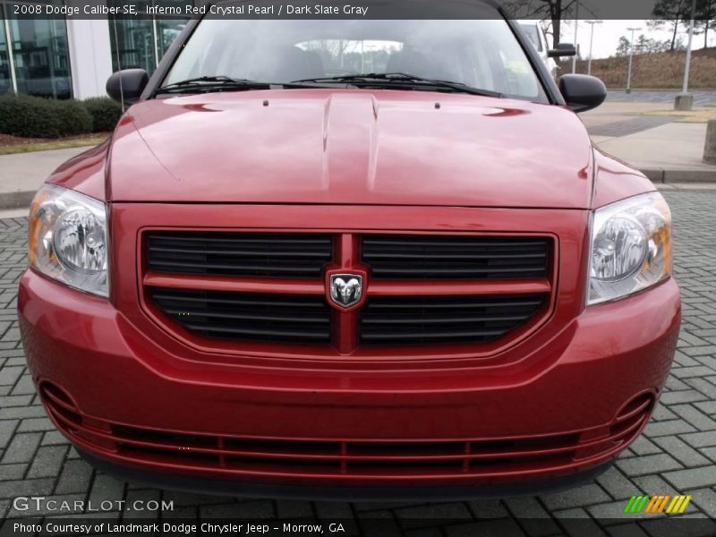Inferno Red Crystal Pearl / Dark Slate Gray 2008 Dodge Caliber SE