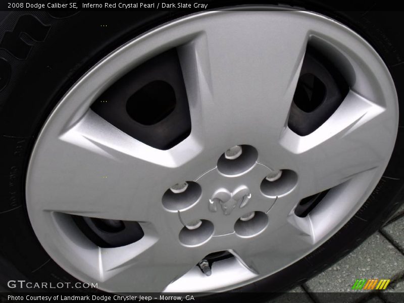 Inferno Red Crystal Pearl / Dark Slate Gray 2008 Dodge Caliber SE