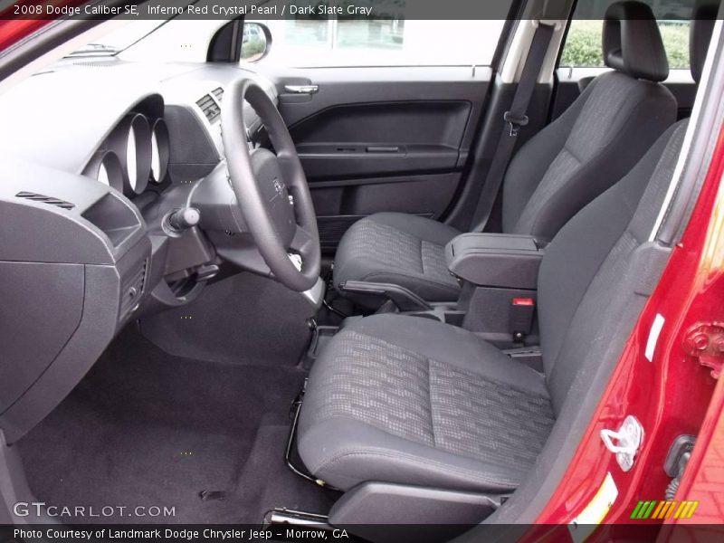 Inferno Red Crystal Pearl / Dark Slate Gray 2008 Dodge Caliber SE