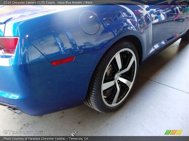 Aqua Blue Metallic / Black 2010 Chevrolet Camaro SS/RS Coupe