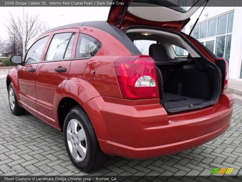 Inferno Red Crystal Pearl / Dark Slate Gray 2008 Dodge Caliber SE