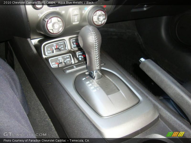 Aqua Blue Metallic / Black 2010 Chevrolet Camaro SS/RS Coupe