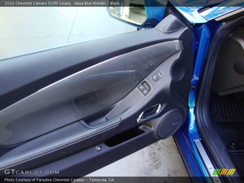 Aqua Blue Metallic / Black 2010 Chevrolet Camaro SS/RS Coupe