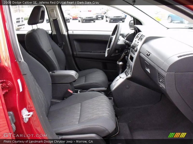 Inferno Red Crystal Pearl / Dark Slate Gray 2008 Dodge Caliber SE