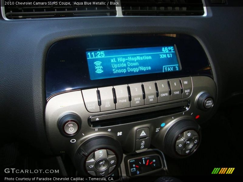 Aqua Blue Metallic / Black 2010 Chevrolet Camaro SS/RS Coupe