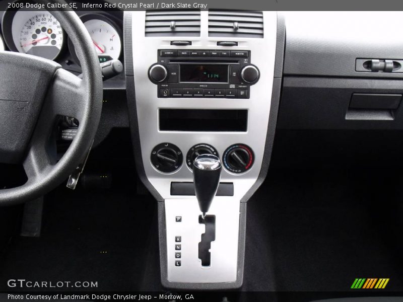 Inferno Red Crystal Pearl / Dark Slate Gray 2008 Dodge Caliber SE