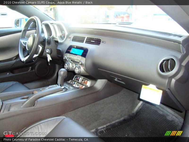 Aqua Blue Metallic / Black 2010 Chevrolet Camaro SS/RS Coupe