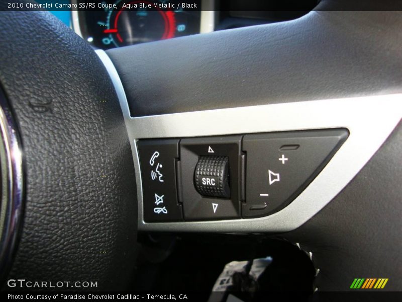 Aqua Blue Metallic / Black 2010 Chevrolet Camaro SS/RS Coupe