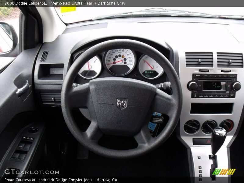 Inferno Red Crystal Pearl / Dark Slate Gray 2008 Dodge Caliber SE